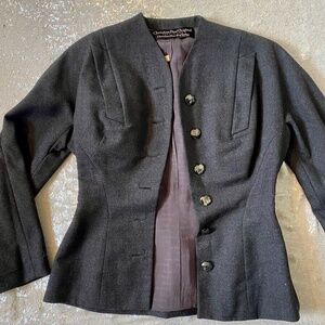 Christian Dior Vintage womens wool suit jacket